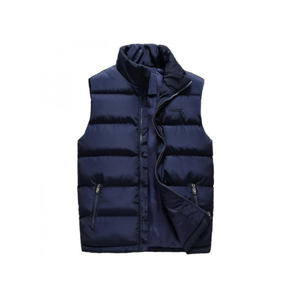 SHOWNO Men Winter Thicken Warm Stand Collar Zip Front Quilted Jacket Coat Outerwear SHOWNO Men Winter Thicken Warm Stand Collar Zip Front Quilted Jacket Coat Outerwear